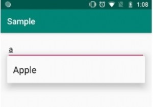 Cách sử dụng AutoCompleteTextView trong ứng dụng Android?