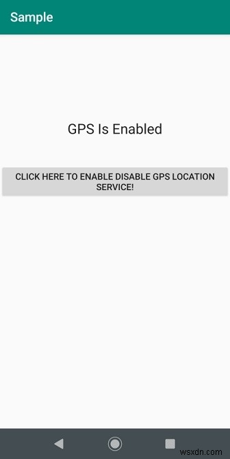 Làm cách nào để bật / tắt GPS theo chương trình trong Android? 