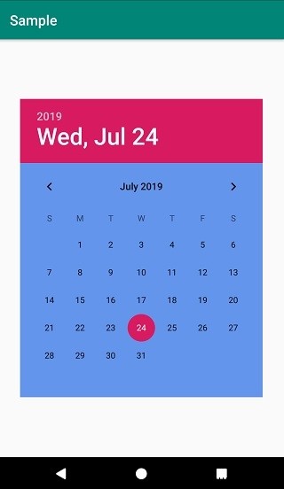 Làm cách nào để thay đổi màu Hộp thoại DatePicker trong Android? 