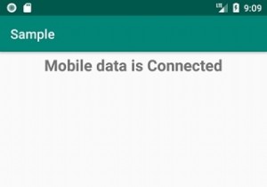 Làm cách nào để giám sát trạng thái kết nối mạng trong Android? 