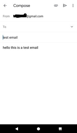 Làm cách nào để gửi email bằng gmail từ ứng dụng Android của tôi? 