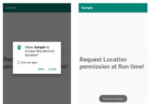 Làm cách nào để yêu cầu quyền Vị trí tại thời điểm chạy trong Android? 