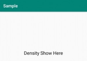Làm cách nào để nhận DPI màn hình theo lập trình trong Android? 