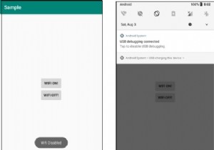 Bật/tắt WiFi lập trình trong Android (Cách 2)