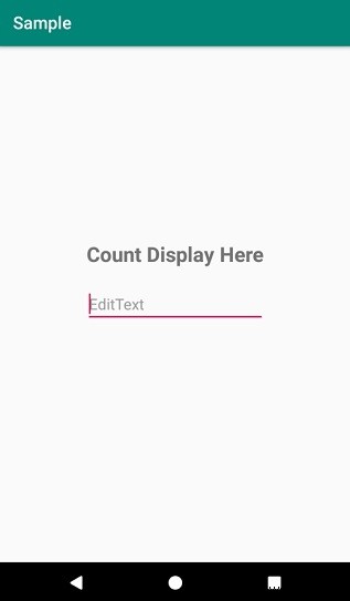 Làm cách nào để đếm số ký tự trong EditText khi nhập trong android? 