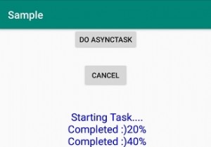 Cách dừng luồng AsyncTask trong Android