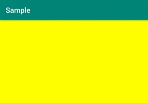 Làm cách nào để đặt màu nền của một hoạt động Android thành màu vàng Theo lập trình? 
