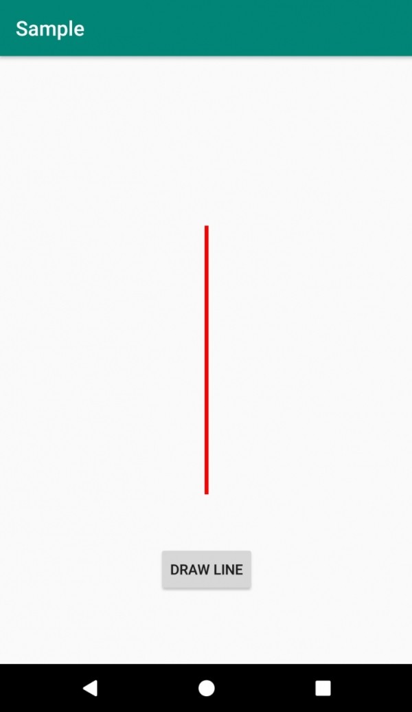 Làm thế nào để vẽ một đường trong Android? 