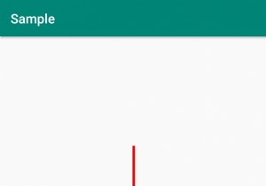 Làm thế nào để vẽ một đường trong Android? 
