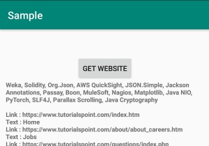 Làm thế nào để phân tích cú pháp HTML trong Android? 