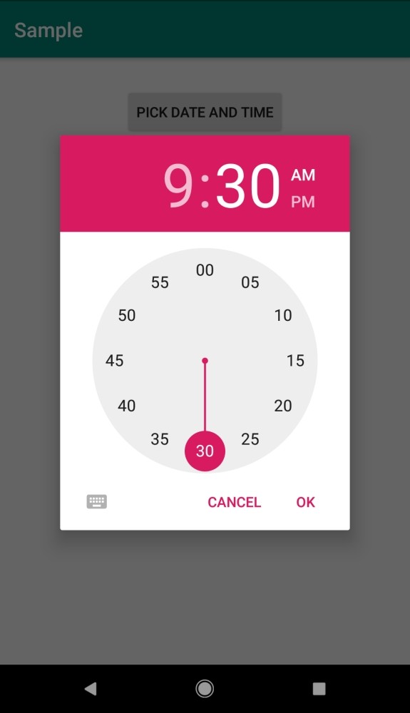 Làm cách nào để sử dụng bộ chọn ngày giờ trong Android? 