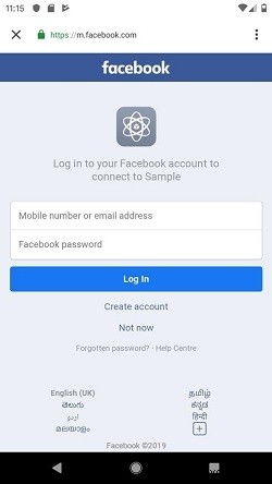 Làm thế nào để tích hợp facebook trong ứng dụng Android? 