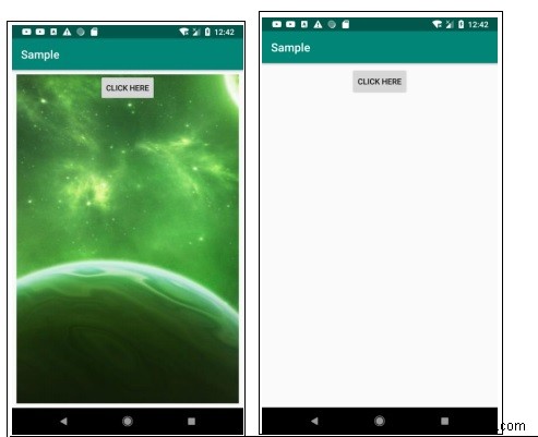 Làm cách nào để xóa ImageView trong Android? 