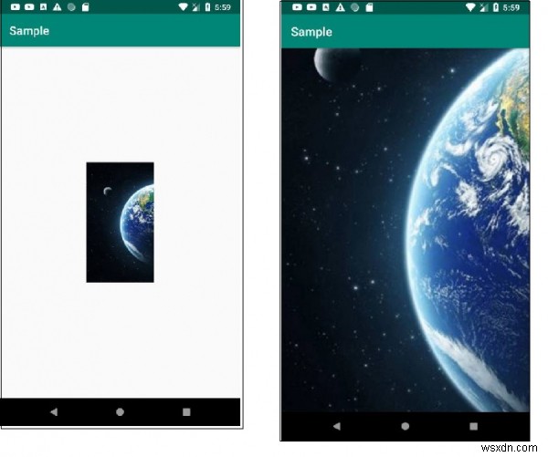 Làm cách nào để có được chức năng thu phóng cho hình ảnh trên Android? 