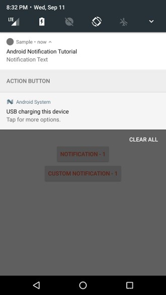 Làm cách nào để tạo bố cục thông báo tùy chỉnh và màu văn bản trong Android? 