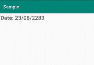 Làm thế nào để chuyển đổi mili giây sang định dạng ngày tháng trong Android? 