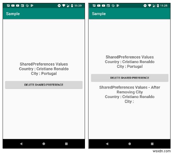 Làm cách nào để xóa dữ liệu SharedPreferences cho Ứng dụng Android của tôi? 