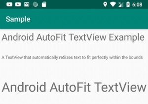 Cách tự động điều chỉnh kích thước chữ TextView vừa khung trên Android