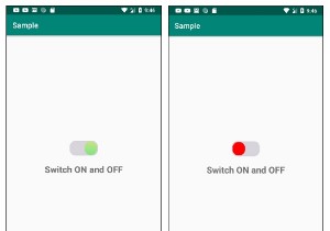 Làm cách nào để tạo kiểu cho tiện ích Switch Android? 