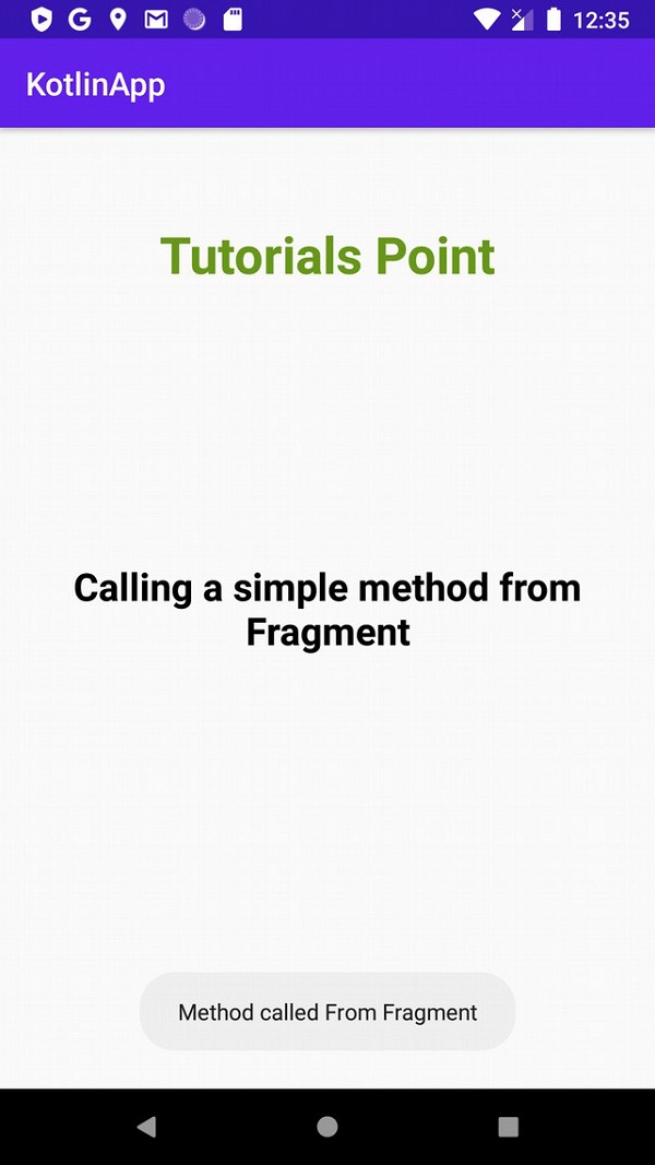 Cách gọi một phương thức hoạt động từ một phân đoạn trong Ứng dụng Android bằng Kotlin. 