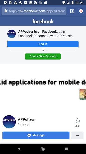 Làm cách nào để mở trang Facebook từ ứng dụng Android bằng Kotlin? 