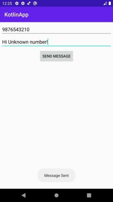 Làm thế nào để gửi SMS bằng SMSmanager trong điện thoại di động Hai SIM trong Android bằng Kotlin? 
