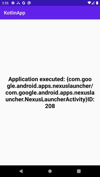 Làm cách nào để tìm các ứng dụng hiện đang chạy được lập trình trong Android bằng Kotlin? 