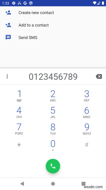 Làm cách nào để mở trình quay số bằng số điện thoại được hiển thị trong Android bằng Kotlin? 