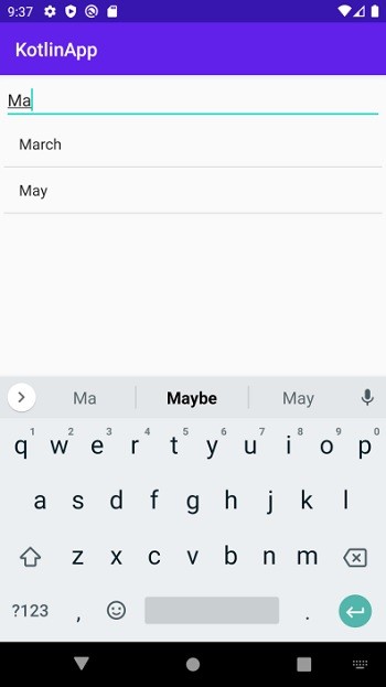 Làm cách nào để sử dụng chức năng tìm kiếm trong listview tùy chỉnh trong Android bằng kotlin? 