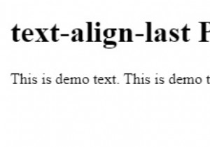 Căn chỉnh dòng cuối cùng của văn bản bằng CSS 
