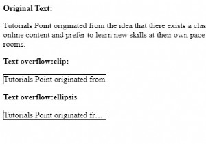 Thuộc tính text-overflow trong CSS