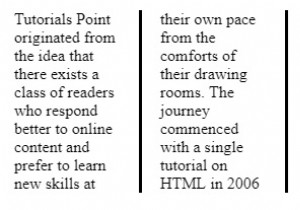Thuộc tính khoảng cách cột nhiều cột CSS3 