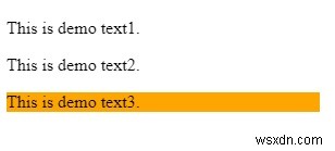 Tạo kiểu cho mọi phần tử  p 
 là phần tử con cuối cùng của phần tử cha của nó bằng CSS 