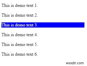 Vai trò của CSS:nth-last-child (n) Bộ chọn 