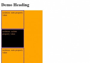 Thuộc tính CSS isolation
