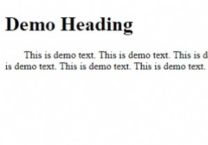 Thụt lề văn bản bằng CSS 