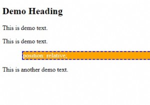 Định vị tương đối trong CSS 