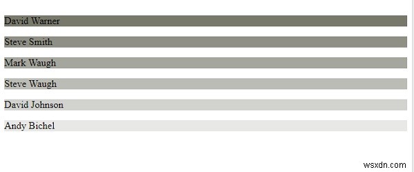 Xác định màu sắc trong CSS3 