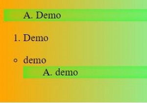 Thuộc tính Viết tắt kiểu danh sách trong CSS 