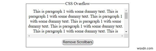 Xử lý nội dung tràn bằng CSS 