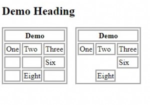 Xử lý các ô trống bằng CSS 