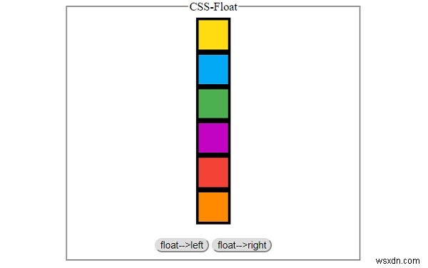 Các phần tử trôi nổi như thế nào trong HTML? 