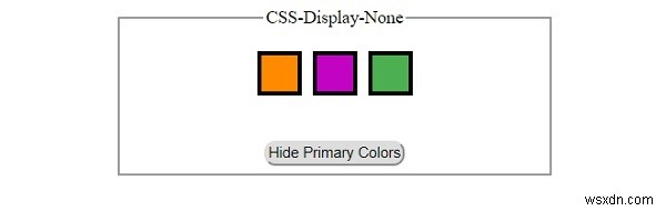 Sự khác biệt giữa Hiển thị và Hiển thị CSS 