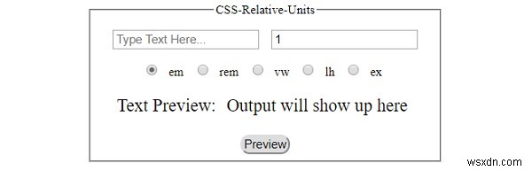 Đơn vị tuyệt đối và tương đối CSS 