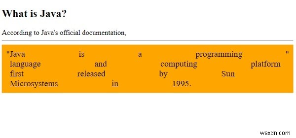 Khoảng cách từ Làm việc với CSS 