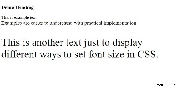 Sử dụng kết hợp Phần trăm và Em trong CSS 