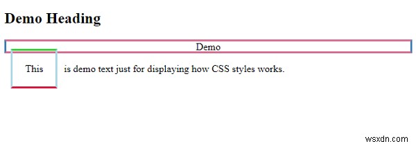 Thuộc tính màu đường viền trong CSS 
