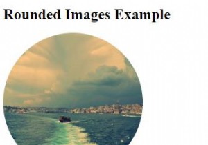 Làm thế nào để tạo hình ảnh tròn và hình tròn bằng CSS? 