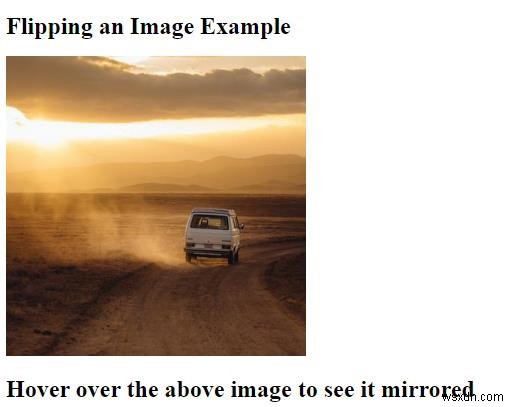 Làm thế nào để lật một hình ảnh (thêm hiệu ứng phản chiếu) bằng CSS? 