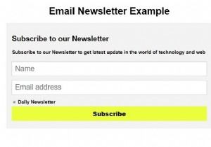 Làm thế nào để tạo một bản tin email với CSS? 